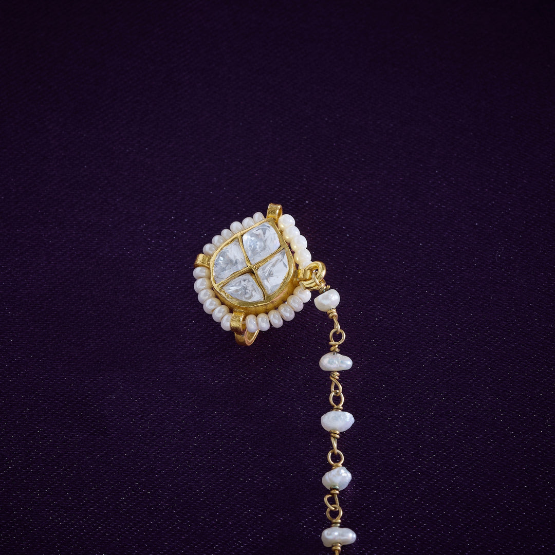 Pearlina Moissanite Nath