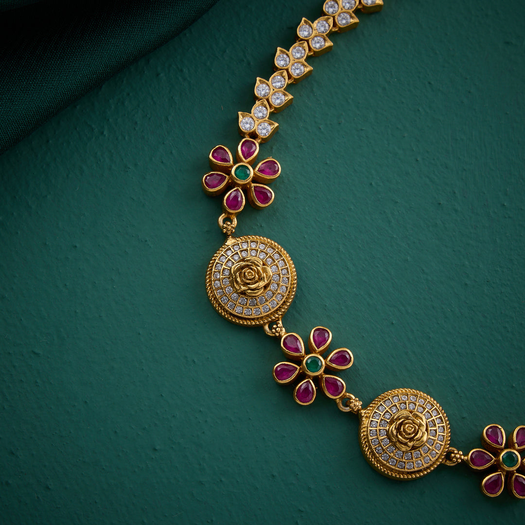 Rose Vaibhavam Short Necklace