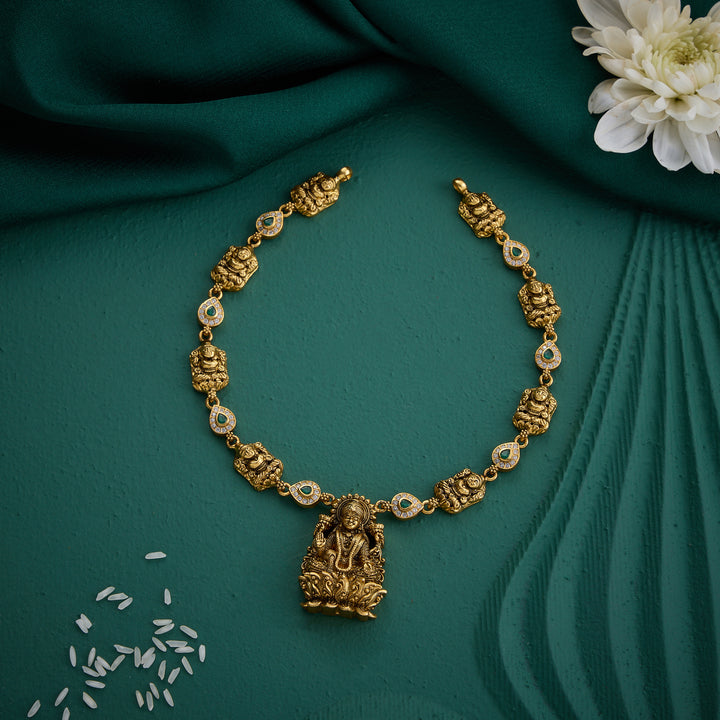 Kamala-Lakshmi Short Necklace