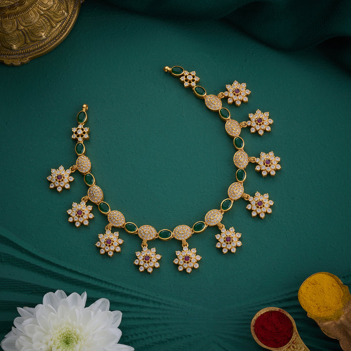 Avaran Pushpavali Short Necklace