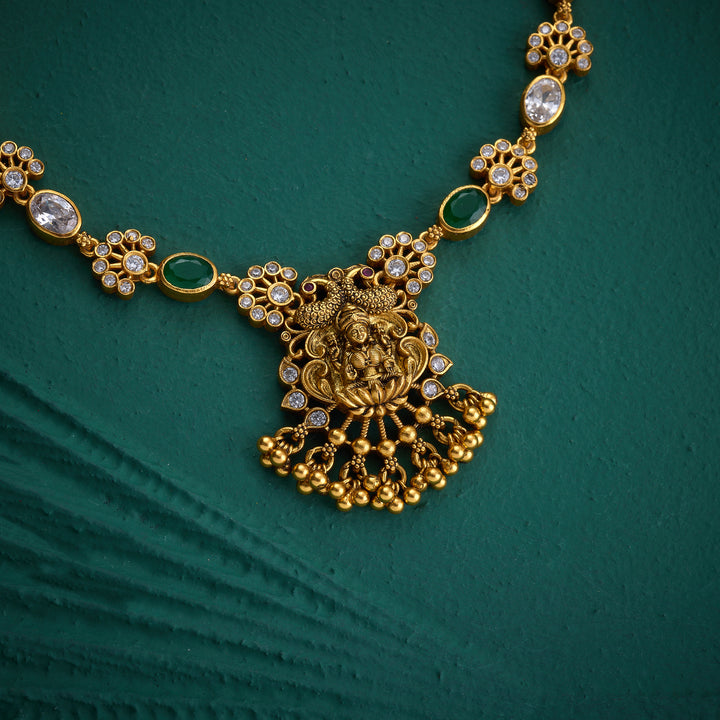 Shree Ruby Rose Short Necklace