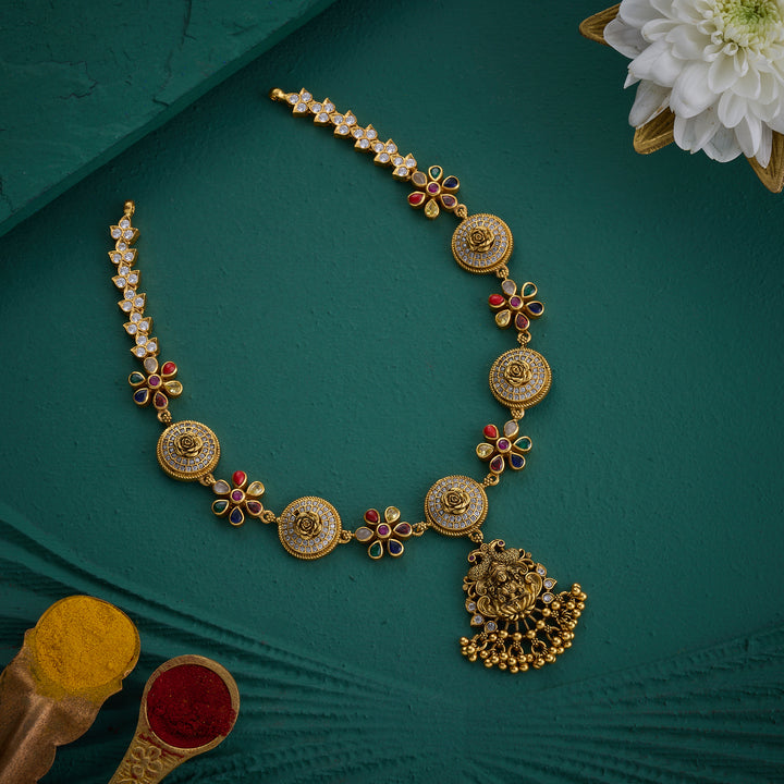 Rose Vaibhavam Short Necklace