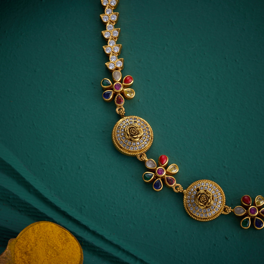 Rose Vaibhavam Short Necklace