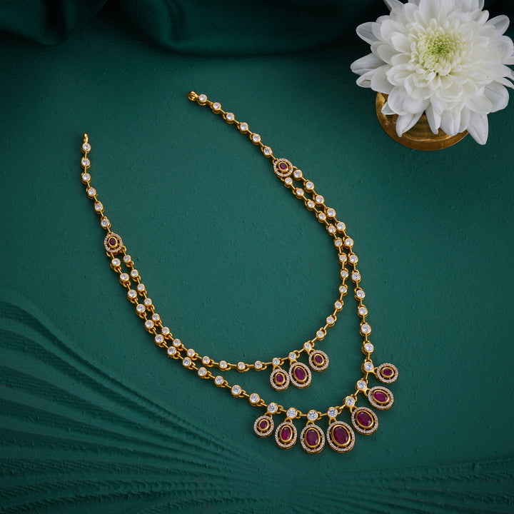 Ruby Ovalis Short Necklace