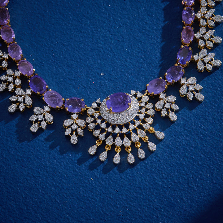 Aurora Amethyst Necklace Set