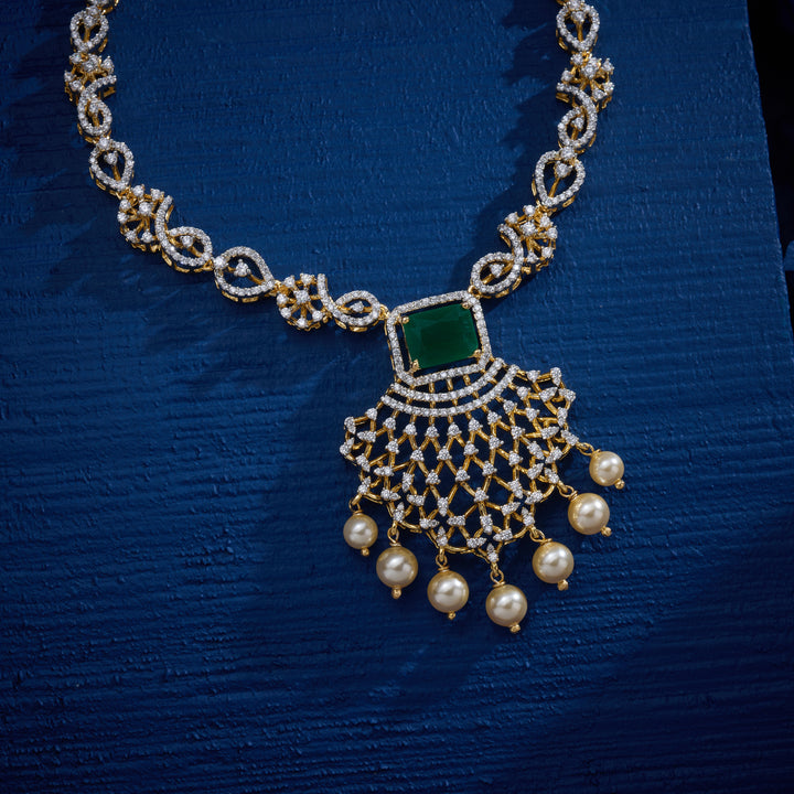 Emerisque CZ Necklace Set