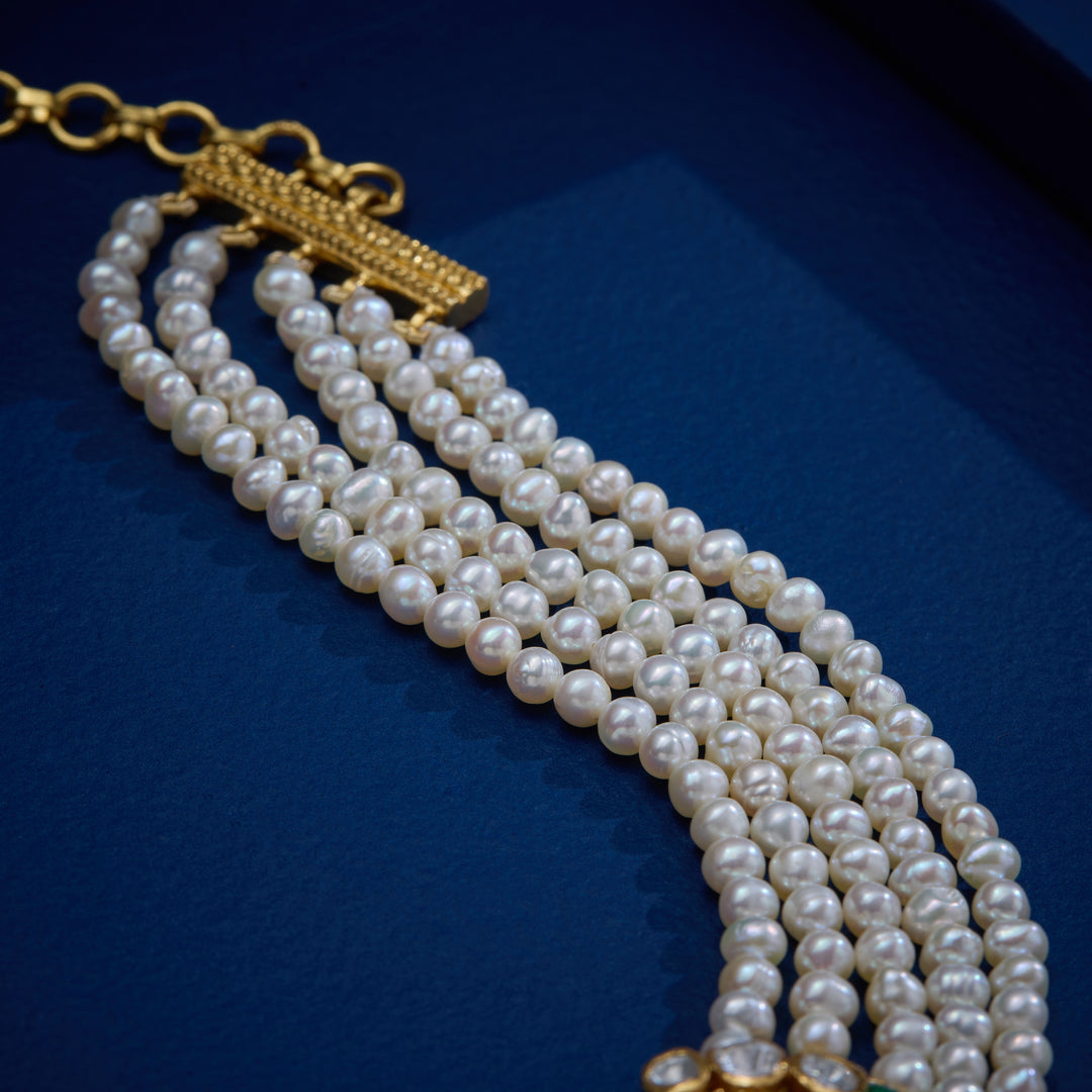 Pearl Enigma Choker Set