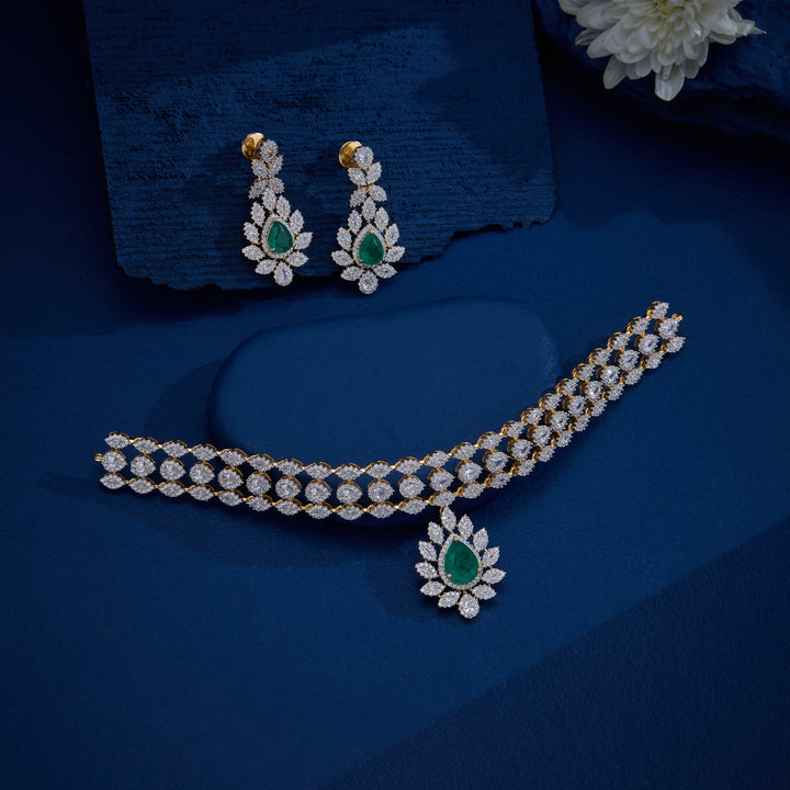 Emerald Euphoria Choker Set