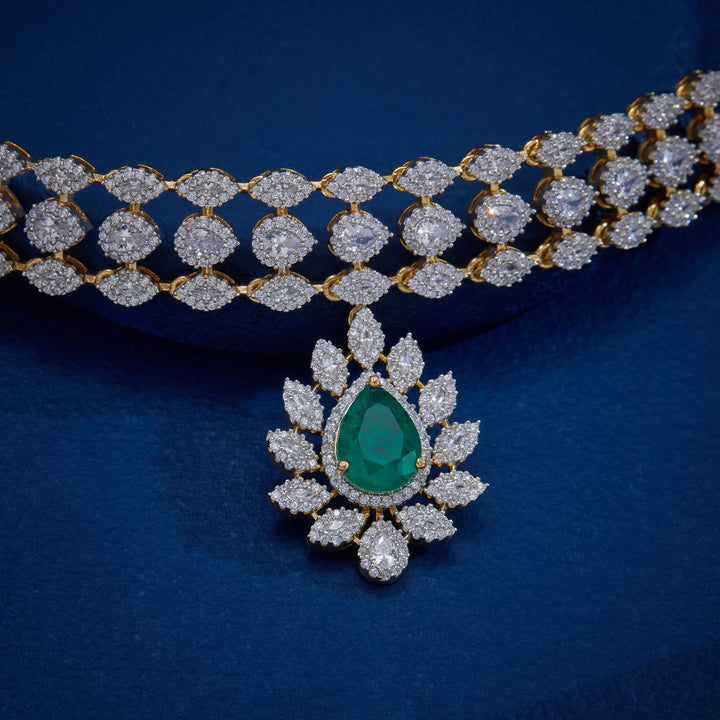 Emerald Euphoria Choker Set
