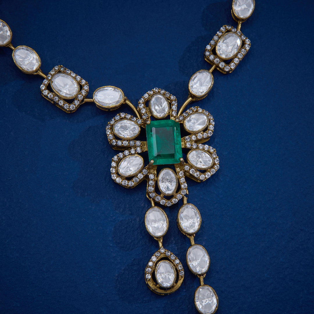 Moiselle Emerald Short Necklace