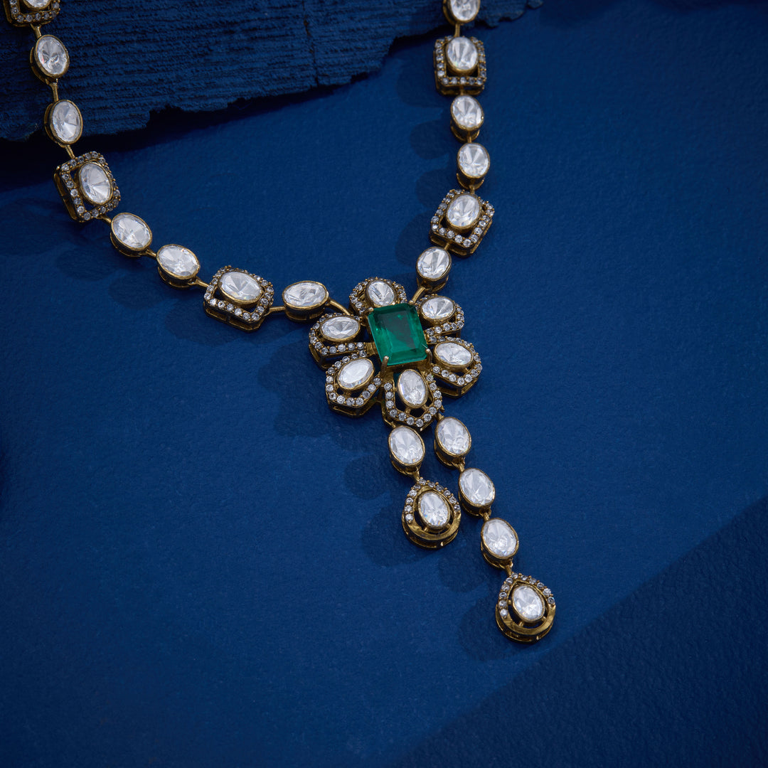 Moiselle Emerald Short Necklace