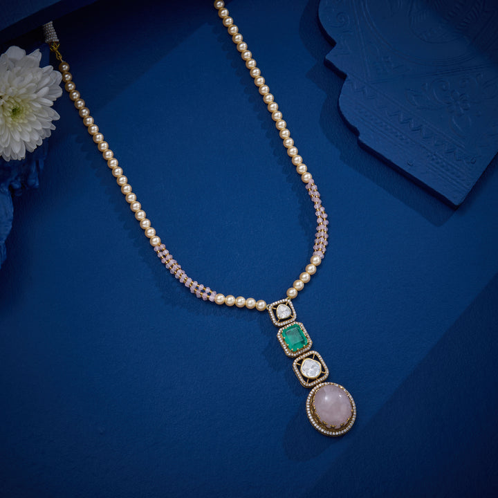 Briolette Blush Necklace