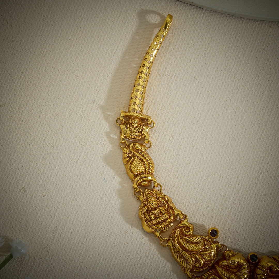 Temple Hemambari Necklace