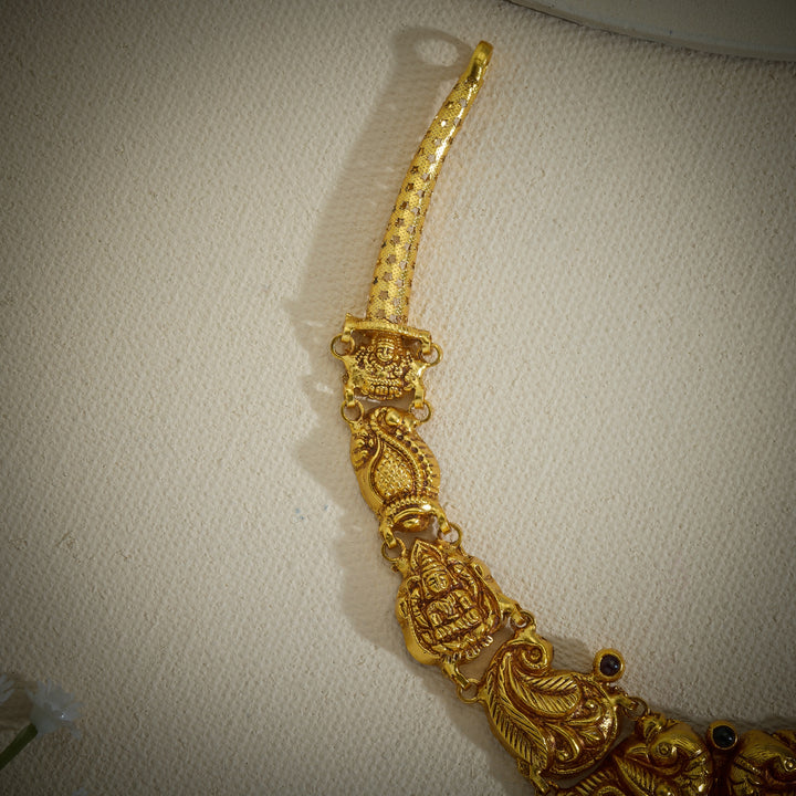 Temple Hemambari Necklace