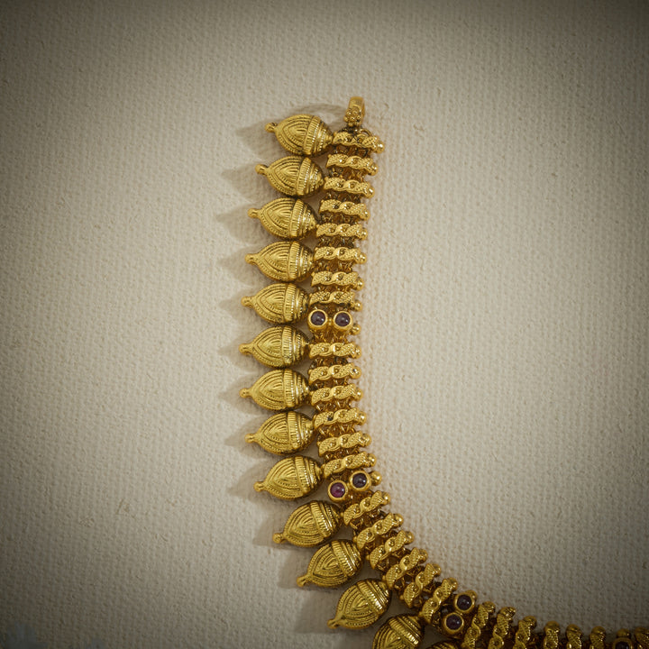 Leafy Nakshi Necklace
