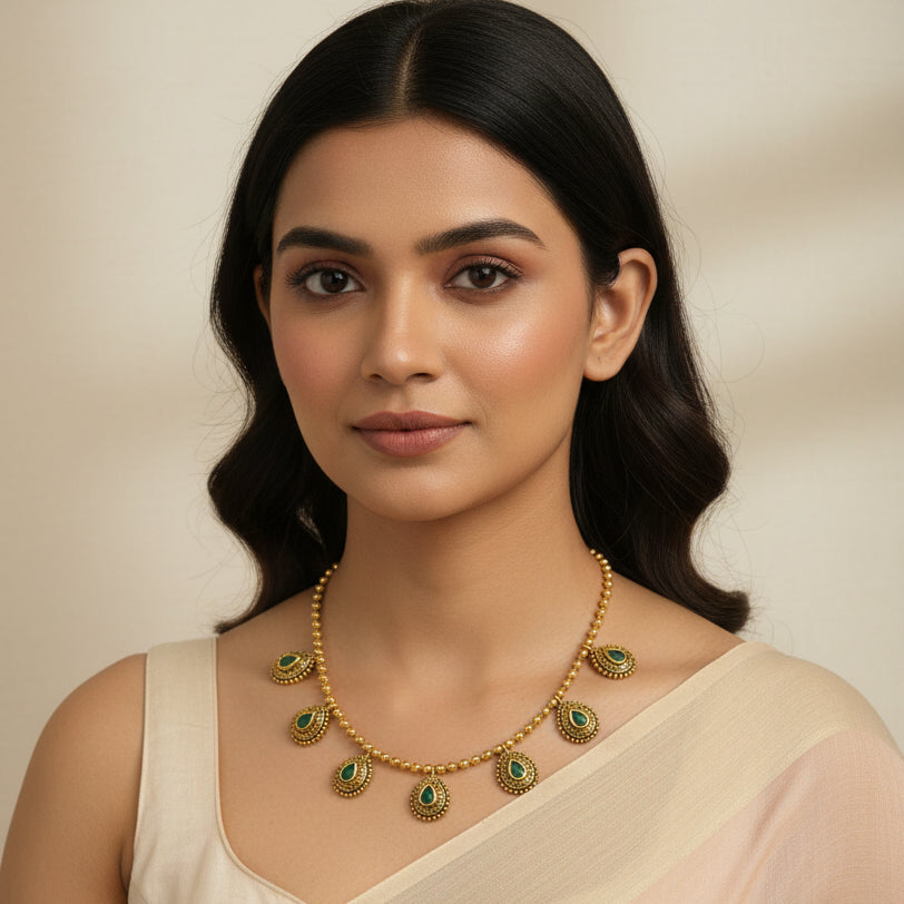 Dewdrop Stone Necklace