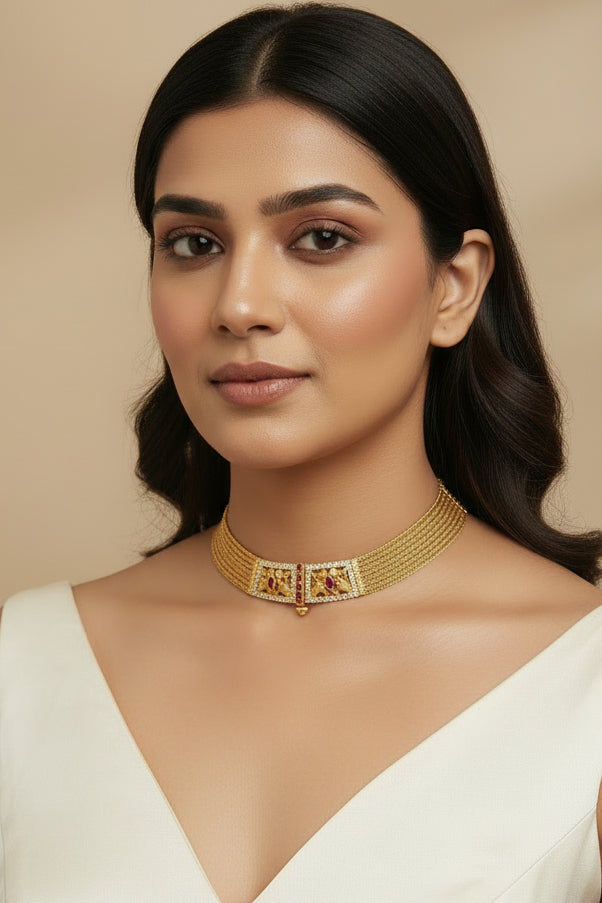 Mayuri Stone Necklace