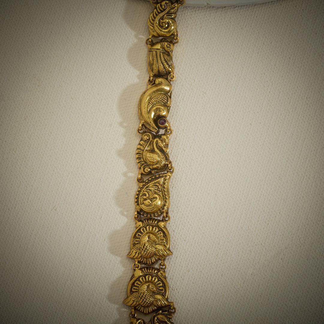 Devalaya-Mayura Temple Necklace