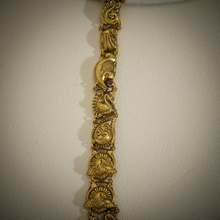 Devalaya-Mayura Temple Necklace