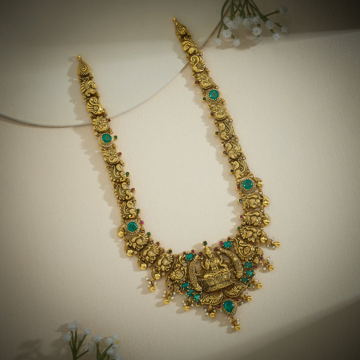 Mayura Lakshmi Temple Necklace