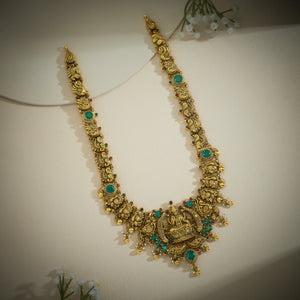 Mayura Lakshmi Temple Necklace
