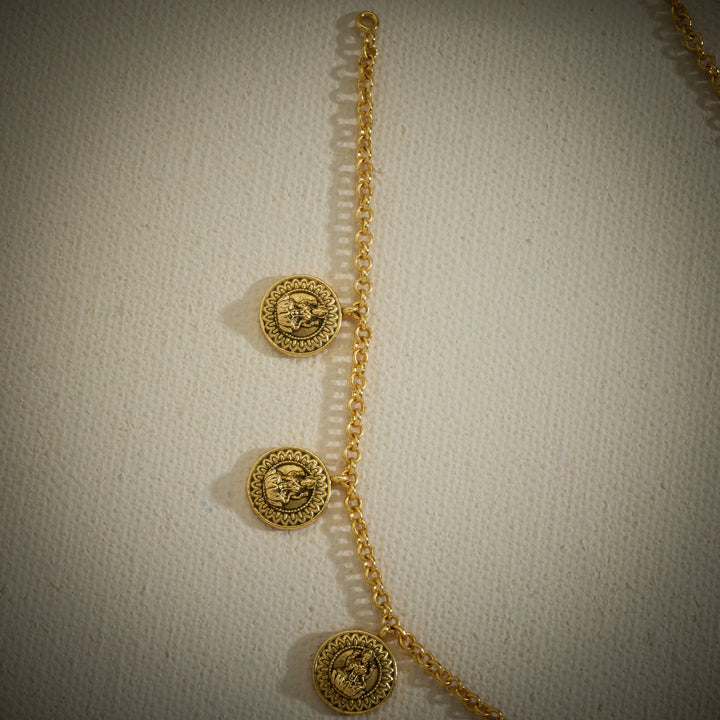 Mayura Shobha Temple Necklace Set