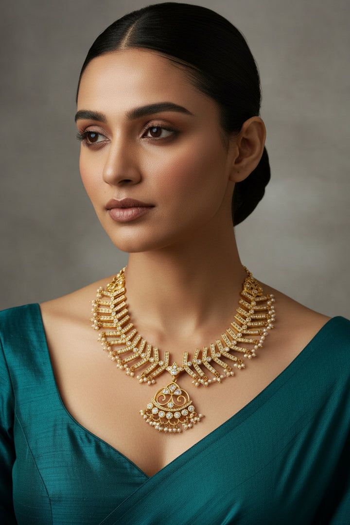 Suvarna Stone Necklace