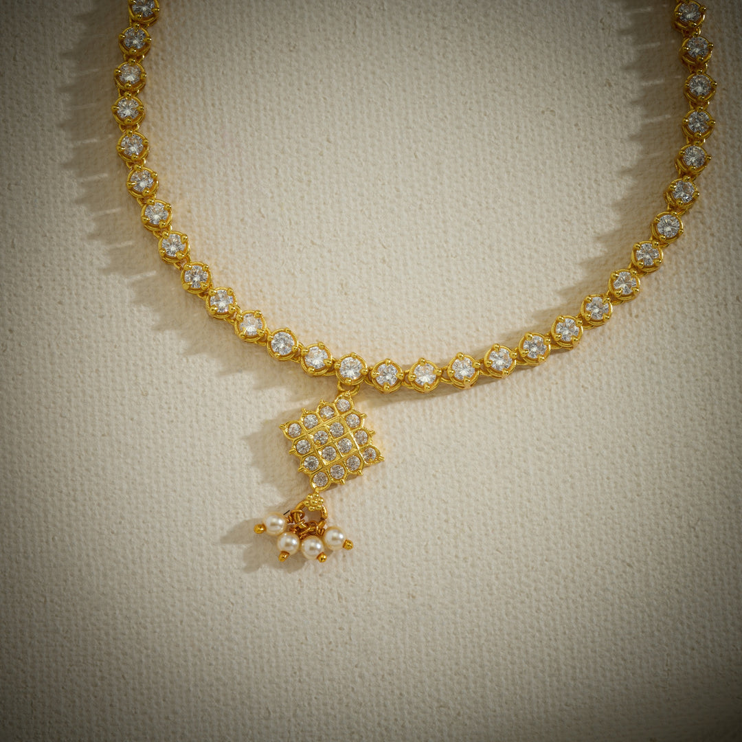 Kite Stone Necklace Set