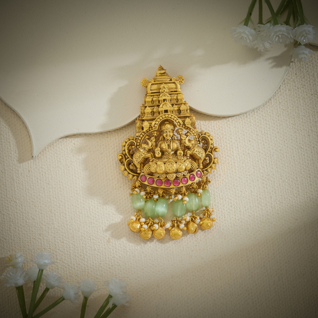 Lakshmi-Mandir Temple Pendant