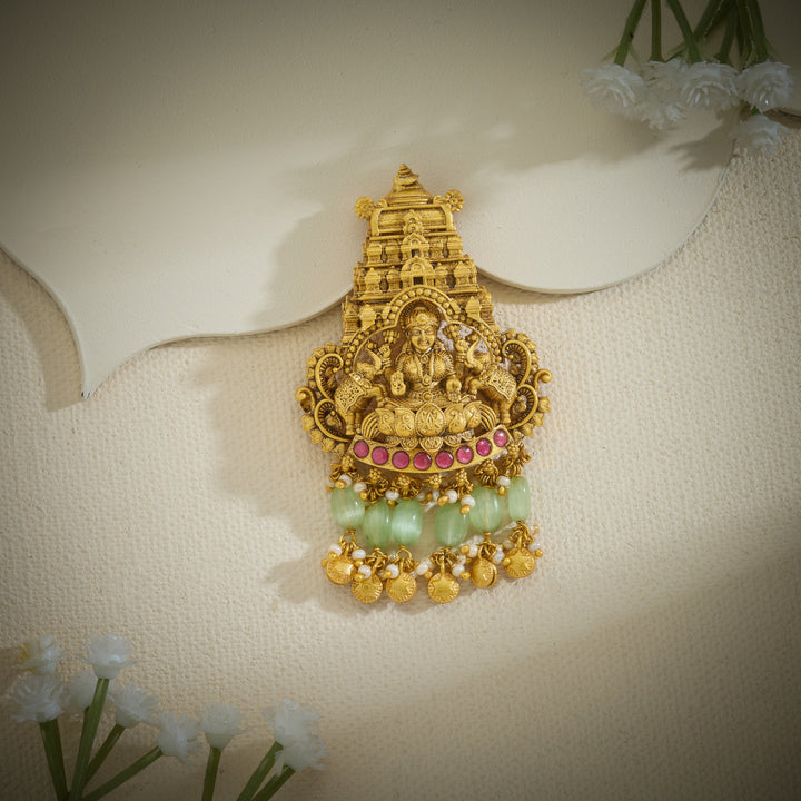 Lakshmi-Mandir Temple Pendant