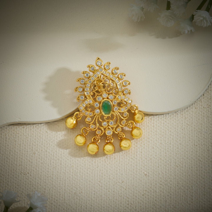 Swarna-Harita Stone Pendant