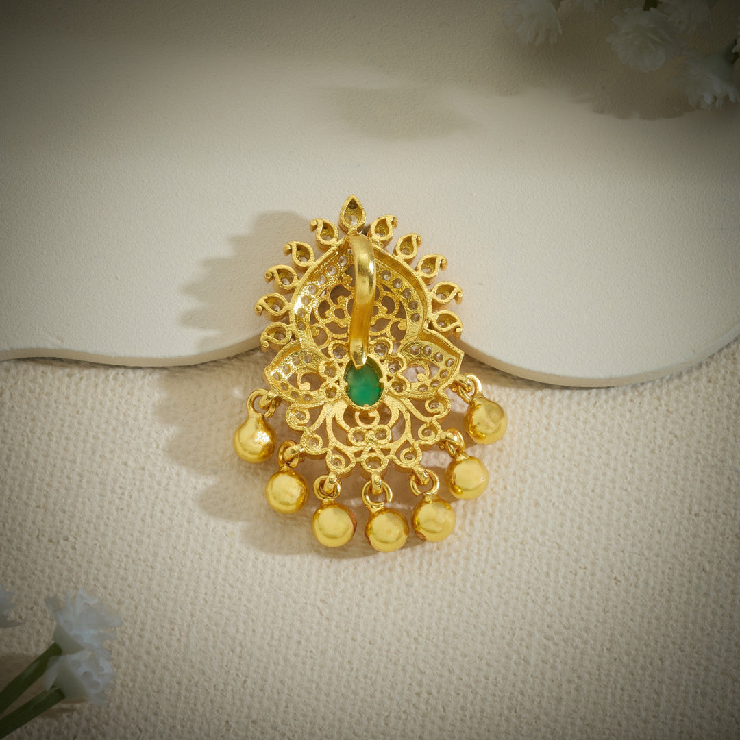 Swarna-Harita Stone Pendant