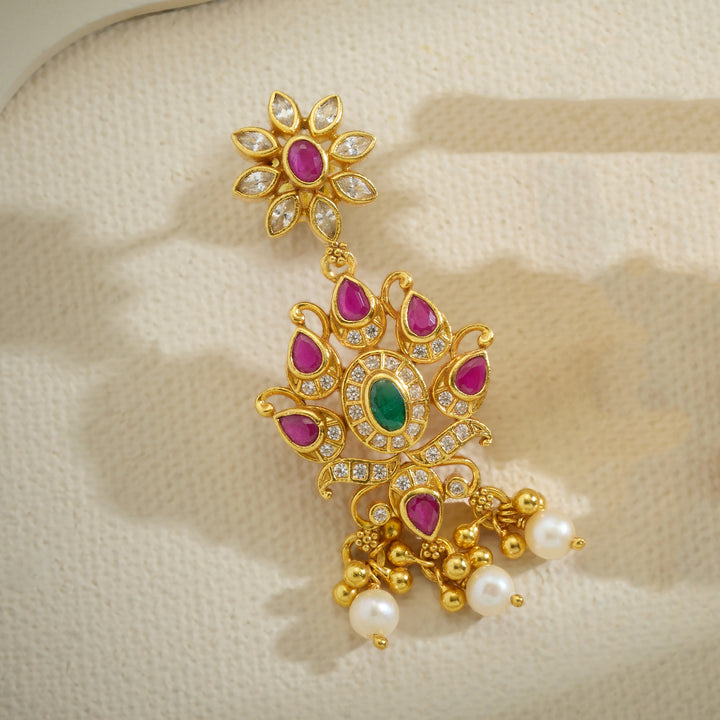 Blooming Manjari Stone Danglers