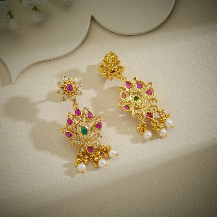 Blooming Manjari Stone Danglers