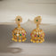 Navaratna-Flora Stone Jhumki