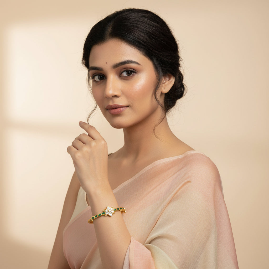 Verde-Pear Stone Kada
