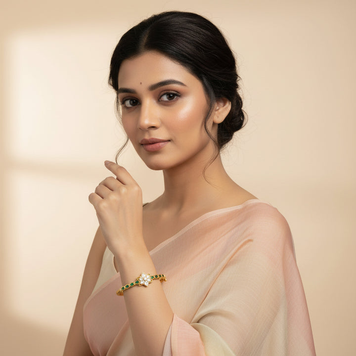 Verde-Pear Stone Kada