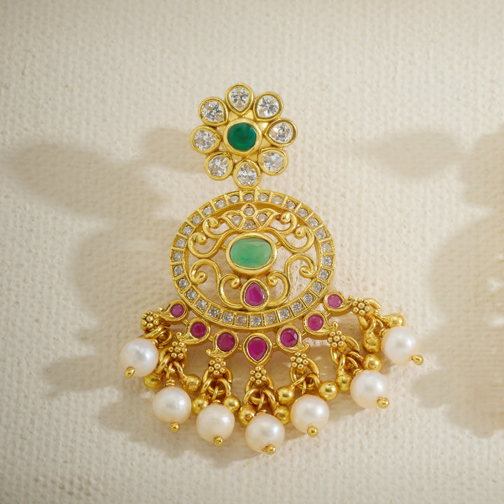 Stone Phoolwari Danglers