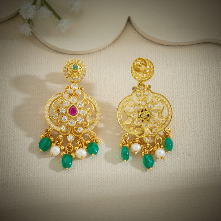 Bloom Pear Stone Danglers