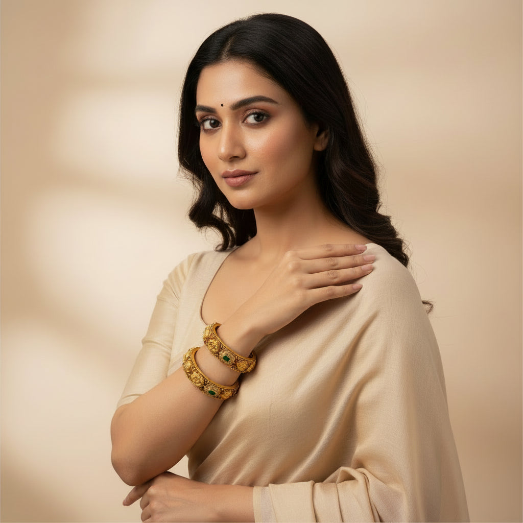 Neela Mor Nakshi Bangles