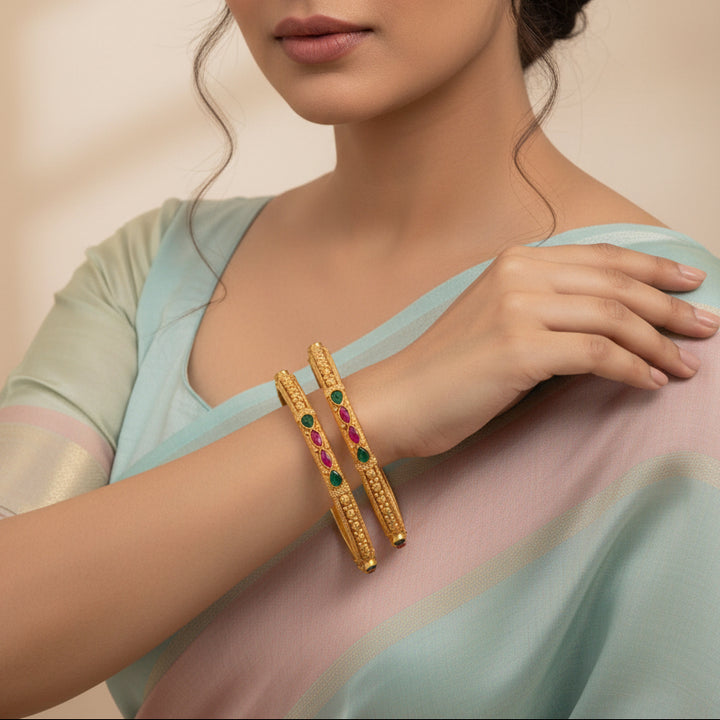 Antique Rajratna Bangles
