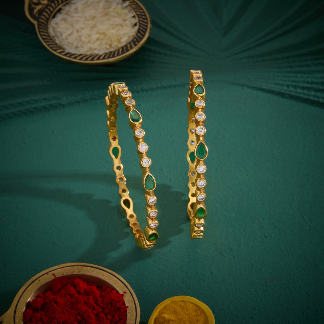 Haritha Kanti Stone Bangles