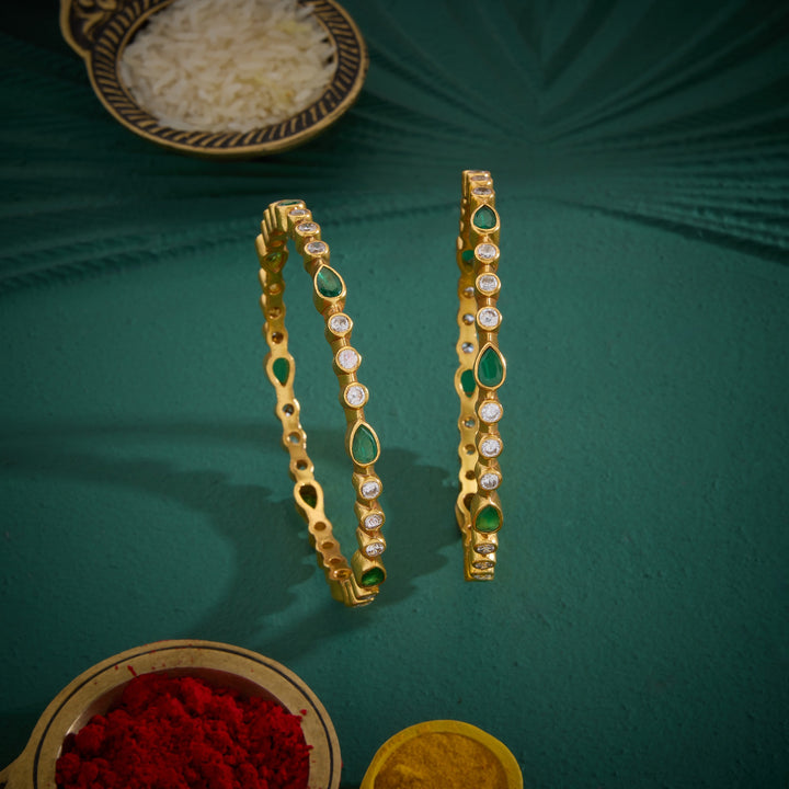 Haritha Kanti Stone Bangles
