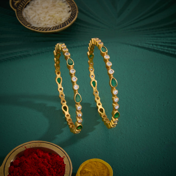 Haritha Kanti Stone Bangles