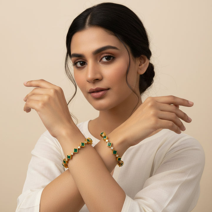 Ratna Utsava Stone Bangles