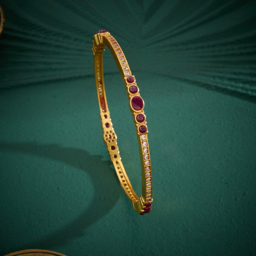 Gulabi Grace Stone Bangles