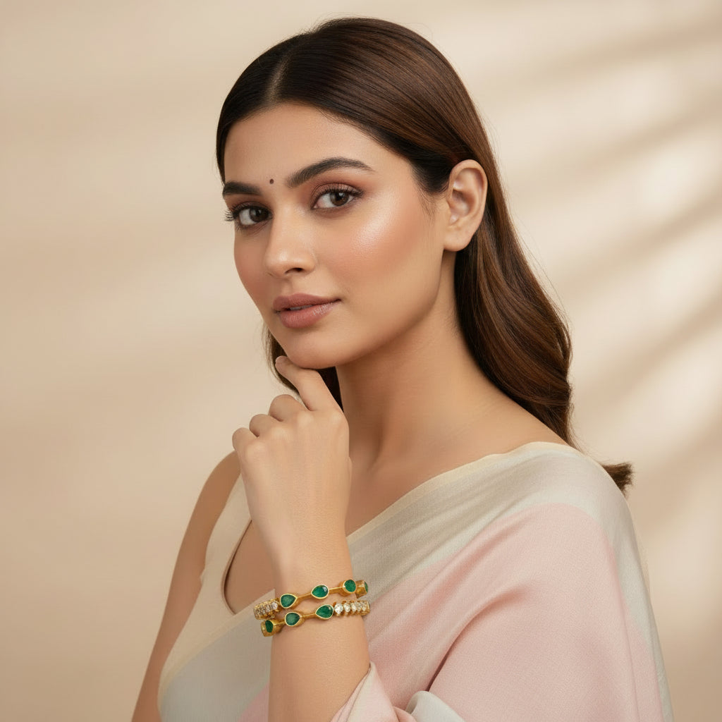 Vana Glow Stone Bangles