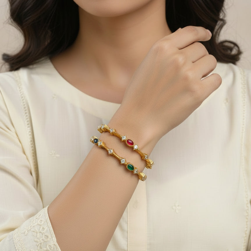 Navaratna Shine Bangles