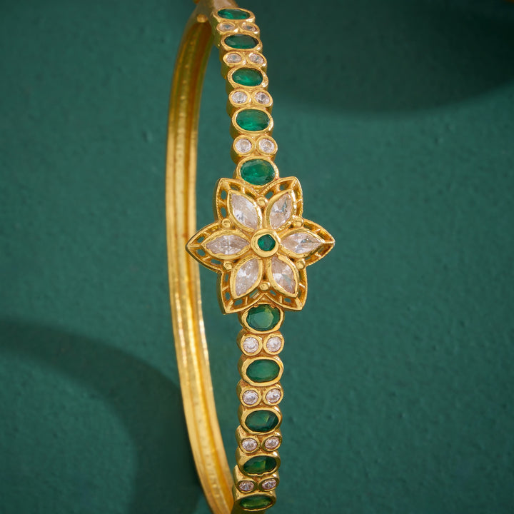 Green-Flora Stone Kada