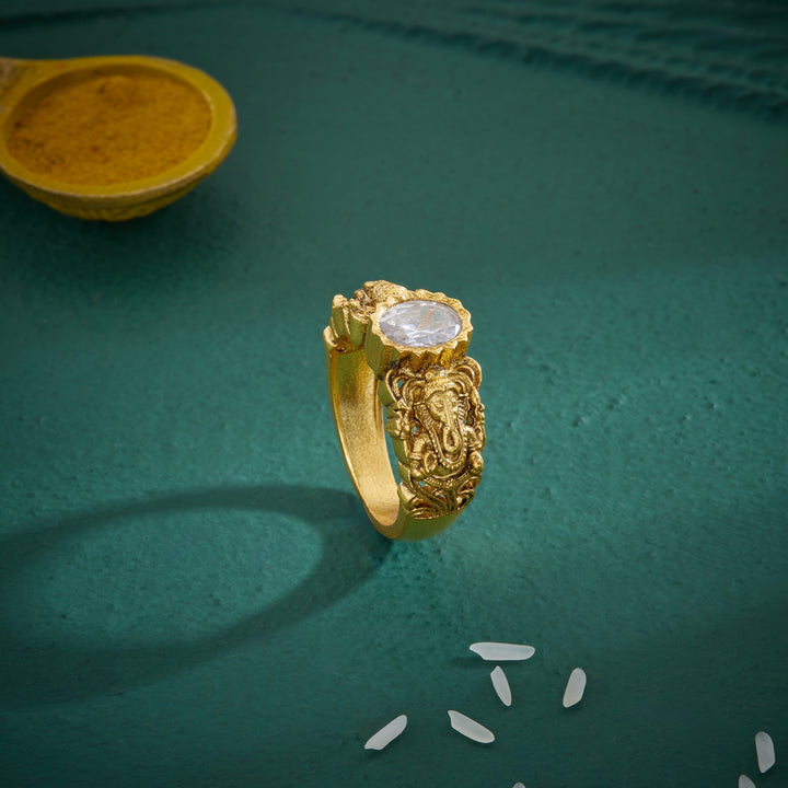 Ganesh Temple Ring